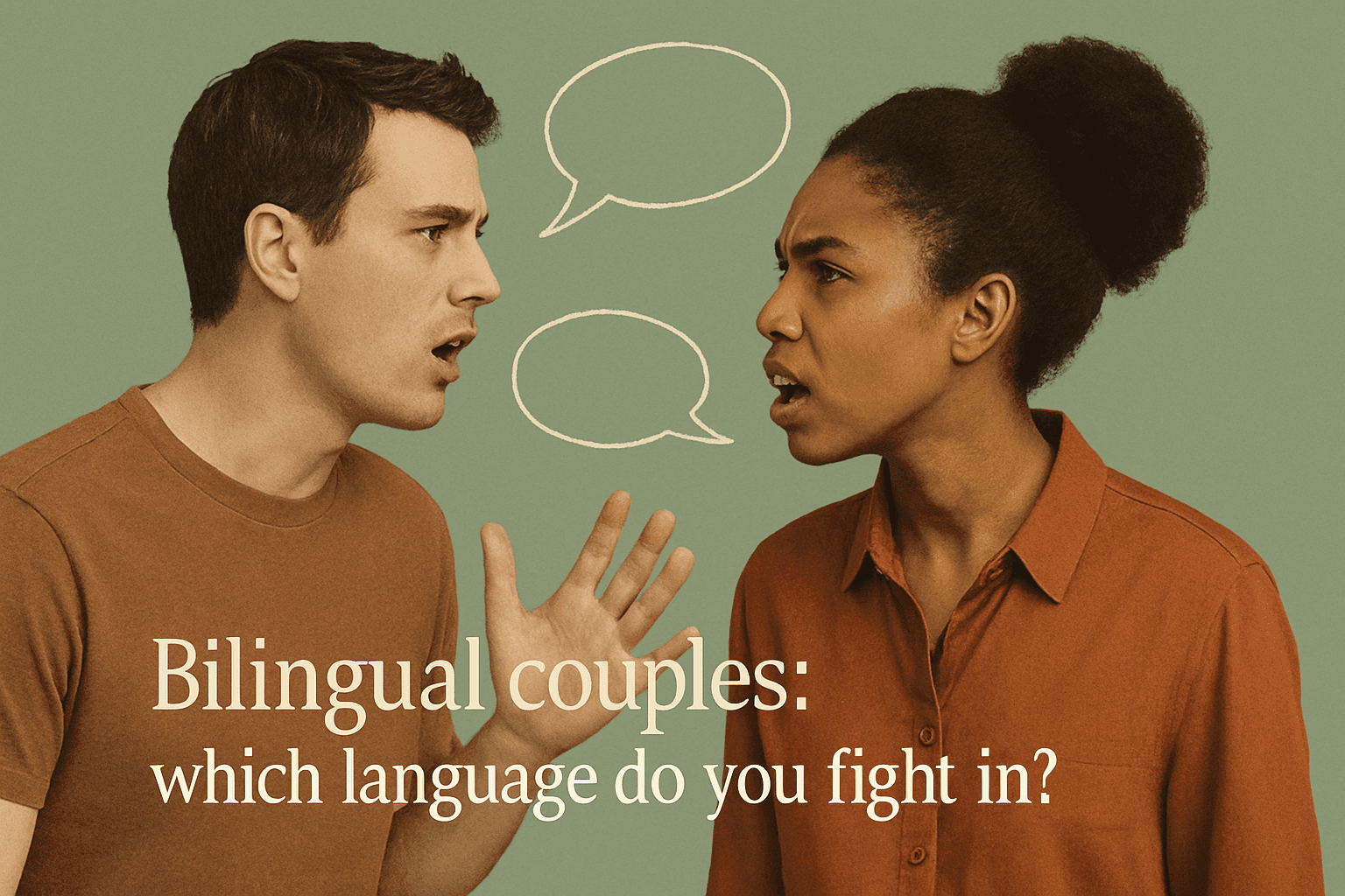 Bilingual couples: which language do you fight in?