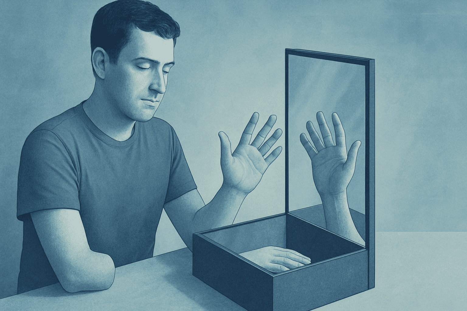 Phantom limbs: what missing arms feel and what the mirror box revealed